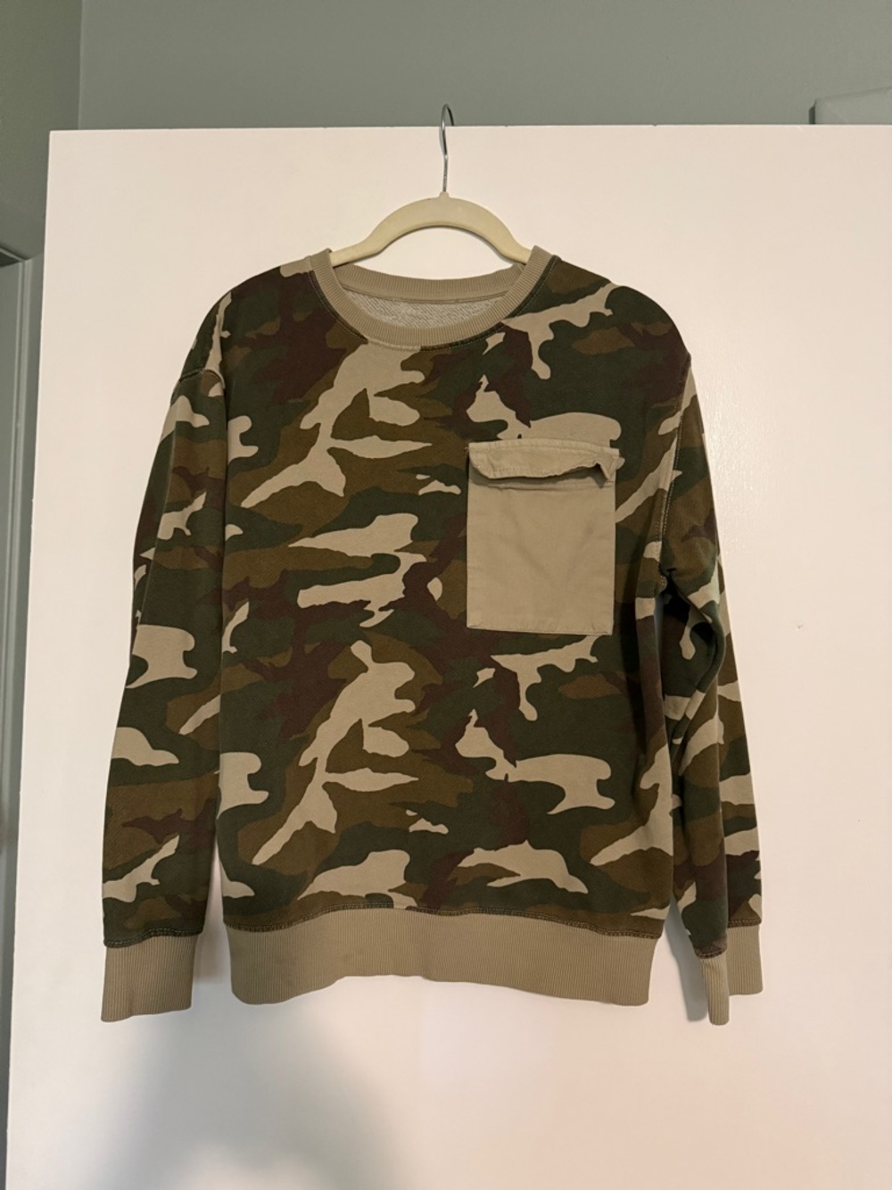 Zara Camo sweater